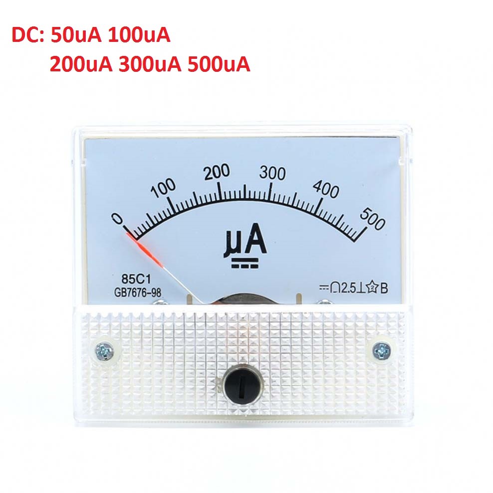 AC 1200 Amperometro Analogico DC 0-100A Con Shunt - Misuratore Di Corrente A Pannello, Modello 85C1, Per Impianti Elettrici Misuratore Di Potenza - 6