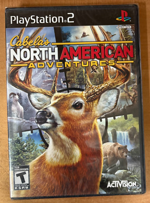 Cabela's North American Adventures (PS2) **BRAND NEW** FACTORY SEALED***