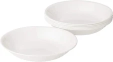 *Corelle Classic Winter Frost White Set of 6 Pasta Bowls 20-oz NEW