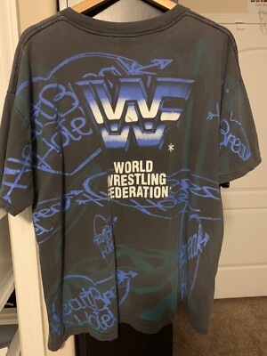 Vintage WWF The Heartbreak Kid Shawn Michaels Wrestling T-Shirt XL