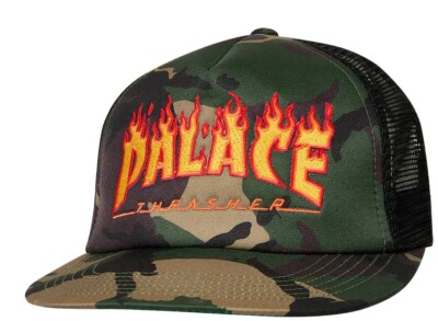 palace skateboards キャップ　トライバルカモ Palace Thrasher Camo Trucker Hat | eBay