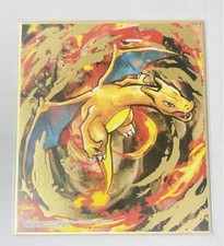 Pokemon Shikishi ART Charizard Foil Stamp