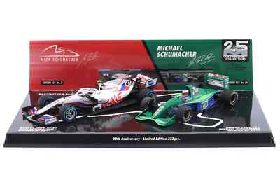 Minichamps - 1:43 Michael, Mick Schumacher Haas VF-21 - Jordan 191 Minichamps - 1:43 Michael, Mick Schumacher Haas VF-21 - Jordan 191