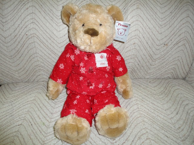 La Senza Silk & Satin 2000 PICASSO Bear Canada Annual Christmas Teddy MINT for sale online