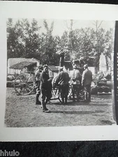 STA275 Cuisine roulante Guerre WW1 vintage Photo 1914 STEREO stereoview