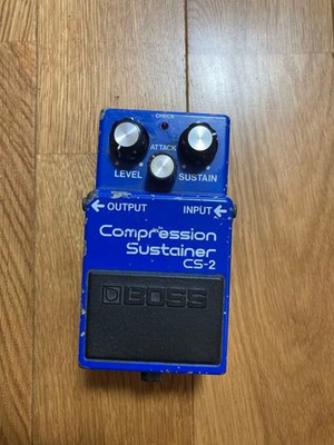 BOSS CS-2 Compression Sustainer  Made in Japan Vintage  Guitar Pedal