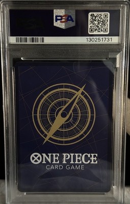 One Piece (2025) A Fist of Divine Speed Monkey.D.Luffy SR Foil PSA