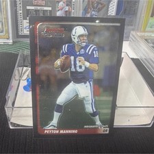 2003 Bowman Chrome Peyton Manning #38 Indianapolis Colts Bowman Briefing NFL