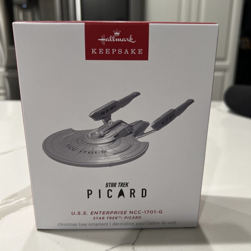 Hallmark Star Trek Picard USS Enterprise NCC-1701-G Enterprise-G Ornament 2026 