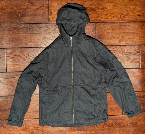 Gramicci Men's Unisex Beach Hoodie Jacket in Black Size US Small - product listing photo