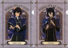 Bungo Stray Dogs Osamu Dazai Fyodor Clear Feile A4 Full Color