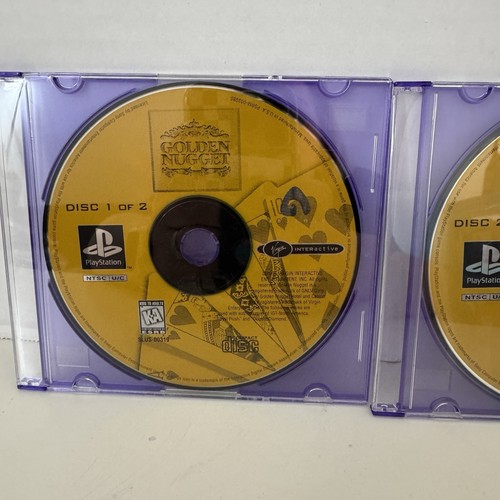 Golden Nugget Playstation PS1 solo disco - testato - Foto 2 di 6