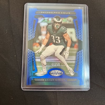 2025 Cooper DeJean Panini Certified Blue /50  #82 Eagles