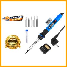 Fer à Souder 80W avec Noyau en Nichrome et Support Inclus pour Soudage Quotidien