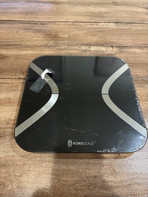 KoreHealth KoreScale Gen 2 Black Digital Bluetooth Smart Scale (New) No Box