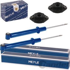 2x MEYLE STOßDÄMPFER + MEYLE HD DOMLAGER HINTEN passend für BMW E30 + Z1
