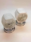 Starburst Wall Sconce Pair - Vintage Mid-Century Modern