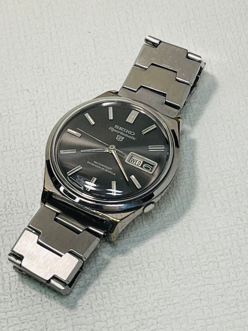 Working SEIKO 5 Sportsmatic 6619 8040 Automatic Day D… - Gem