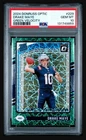 2024 Donruss Optic Rookie Drake Maye #229 Green Velocity Prizm (RC) PSA 10 🔥