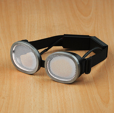 Noir - Goggles led  Mask Black