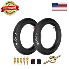 3.00-12 Inner Tubes for Off-Road Dirt Bikes - Includes Accessories