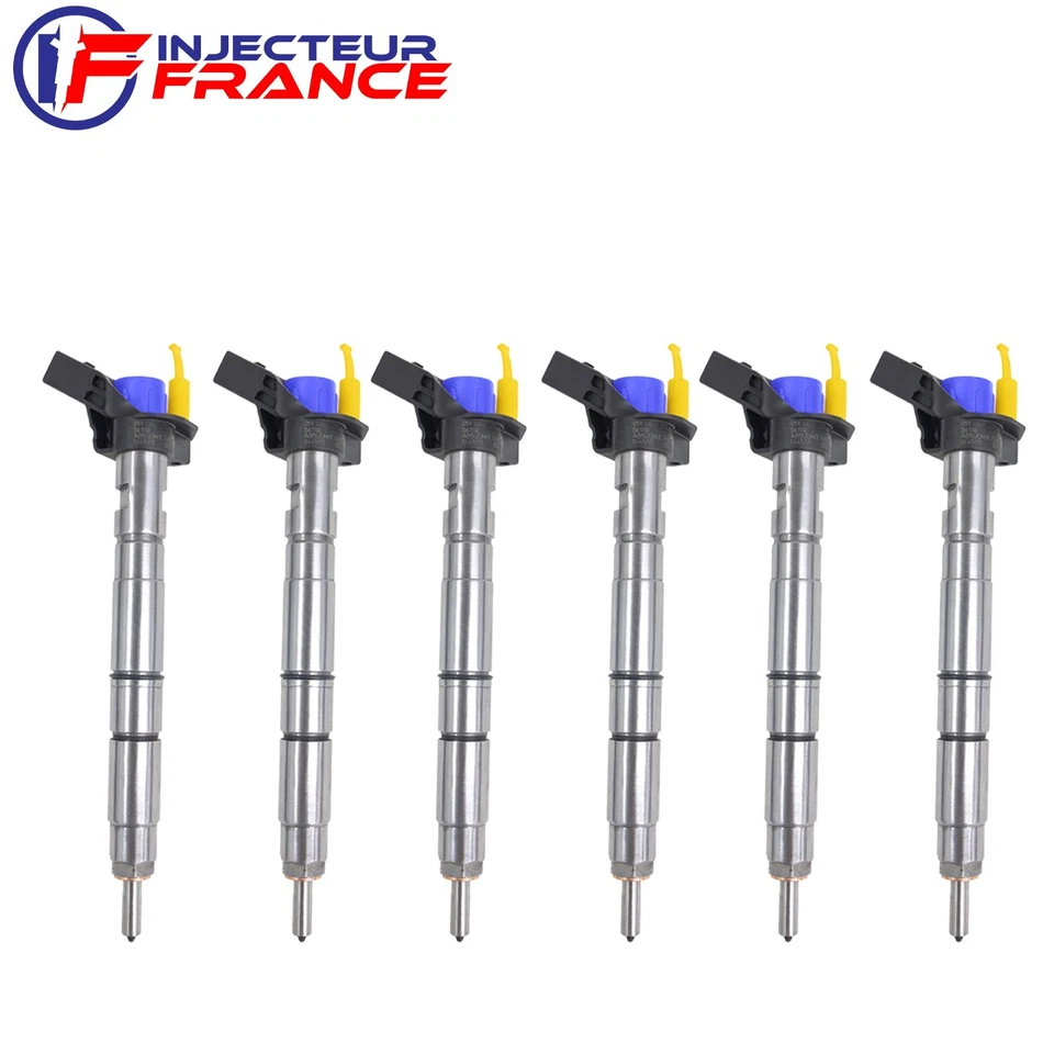 6x 0445115052 059130277AB Injecteur VW Touareg Audi A4 A5 A6 3.0 Tdi 0445115079 - Photo 4/4