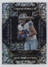 2021 Panini Select Club Level Disco Prizm Simi Fehoko #283 Rookie RC