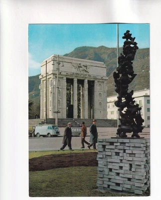 F8608) Ansichtskarte, BOZEN - Siegesdenkmal - Südtirol  u. altes AUTO - Bild 1 von 2