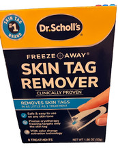 Dr. Scholls, Freeze Away Skin Tag Remover, 1.86 Oz 8 Treatments