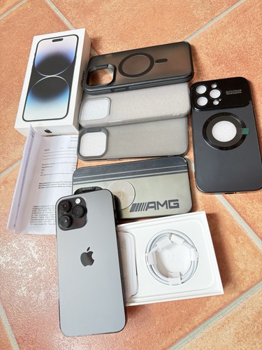 Apple iPhone 14 Pro Max - 1TB Neuwertig  Schwarz Black