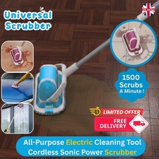 Cordless Electric Handheld Vibration Scrubber - 2026 Powerful Deep-Clean System