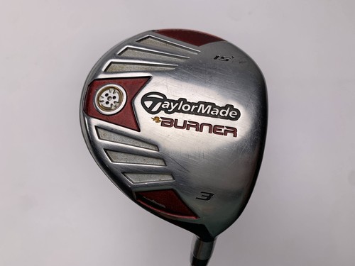 TaylorMade Burner Steel 2007 3 Fairway Wood 15* REAX 50g Regular RH - Picture 1 of 6