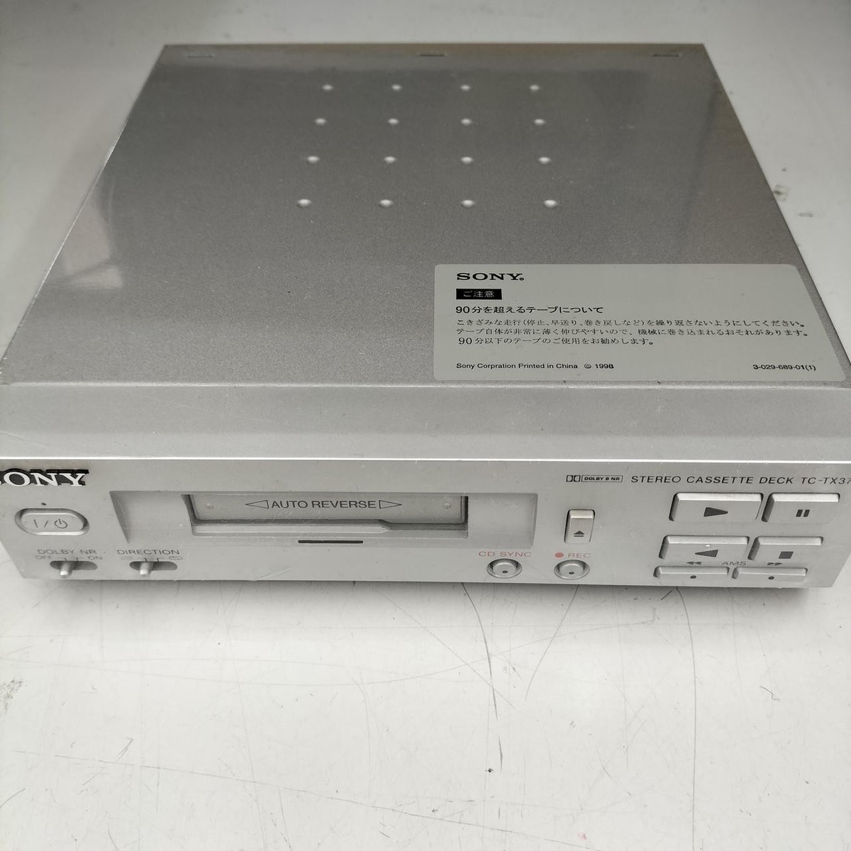 SONY TC-TX373•ACU-TX373 2個セット Amazon.co.jp: SONY ソニー