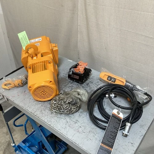 HARRINGTON NER005L-15 Electric Chain Hoist 208-230/460V 15fpm 1/2 Ton