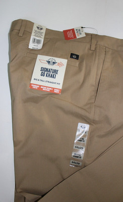 DOCKERS SIGNATURE GO BEIGE PERFORMANCE STRETCH Straight Fit PANTS SZ: 44 X 29