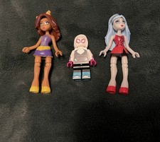 Mega Construx Bloks Monster High Dolls Lego Spider girl Lot