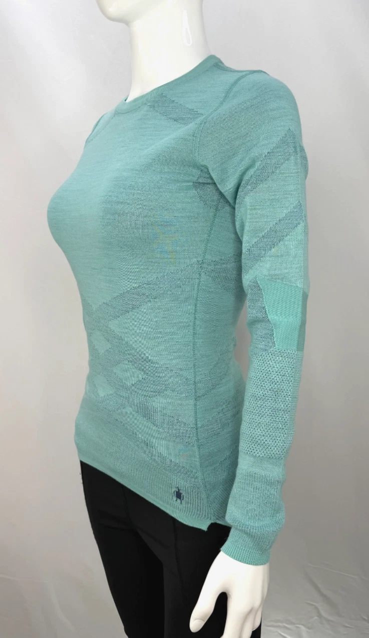 SmartWool Intraknit Merino Crew Base Layer Top Women's NWT Small Pacific Blue
Opens in a new window