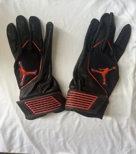 Jordan Batting Gloves – Black/Red – Brand New Size Large