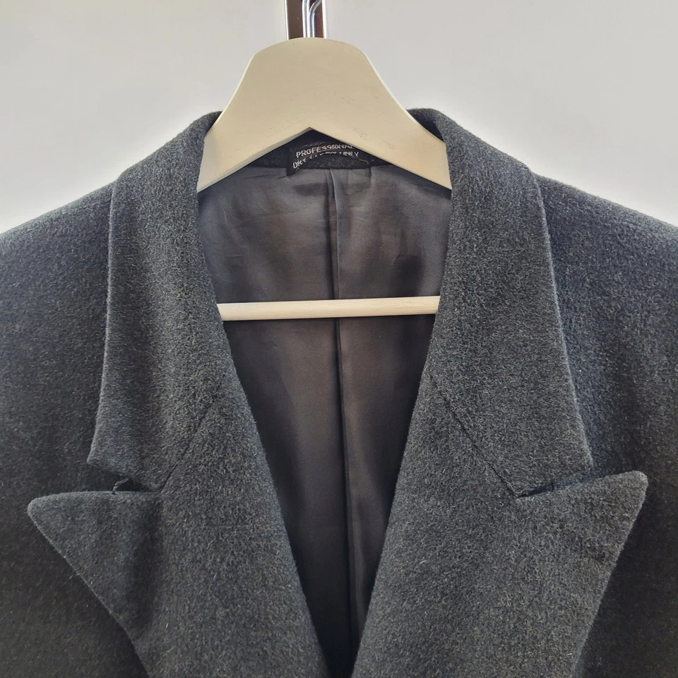 Mens Custom Made Coat made from Loro Piana 100% Cashmere fabric Size M / L  - Image 2 of 4