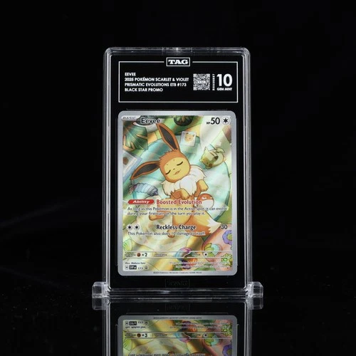 Eevee #173 - TAG 10 GEM MINT - Ultra Rare Holo - Scarlet Violet Promo (SVP)