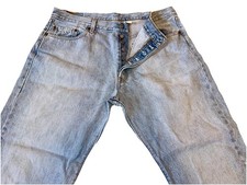 Vintage Levis 501 Jeans Mens 40x30 Straight Leg Button Fly Denim Classic 90s Y2K