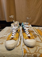 1994 Keds Looney Tunes Canvas Tennis Shoes Road Runner And Coyote US Size 10