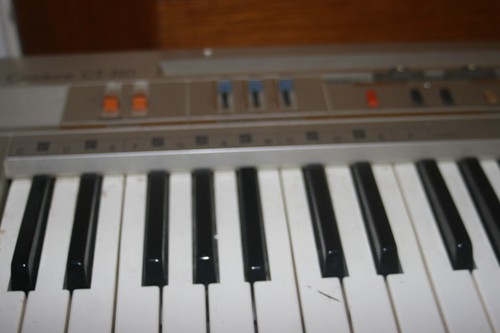 Vintage Casio Casiotone CT 310 Keyboard Synthesizer Not Working - Picture 3 of 6