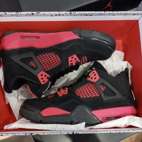 Air Jordan 4 Red Thunder GS Size 5Y (6.5)women In Hand Ready to Ship | eBay