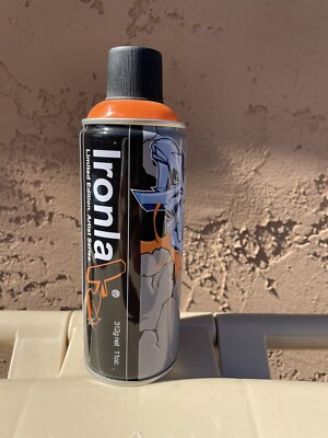 Ironlak Limited Edition Artist Series x TUES Afterburn Spray Paint Can Graffiti