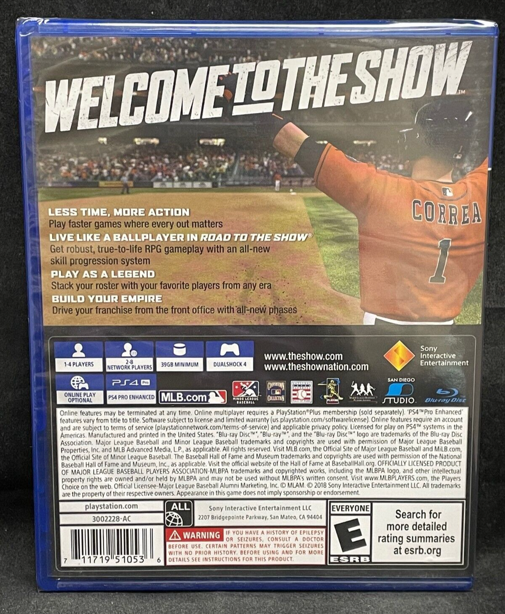 MLB The Show 18 (PS4 / Playstation 4) NEW | eBay