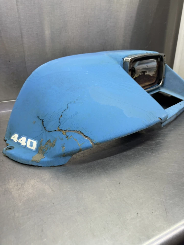 Sno Jet Whisper Jet 440 1974 nariz buen cono faro bisel marco cubo áspero Foto 2 de 4