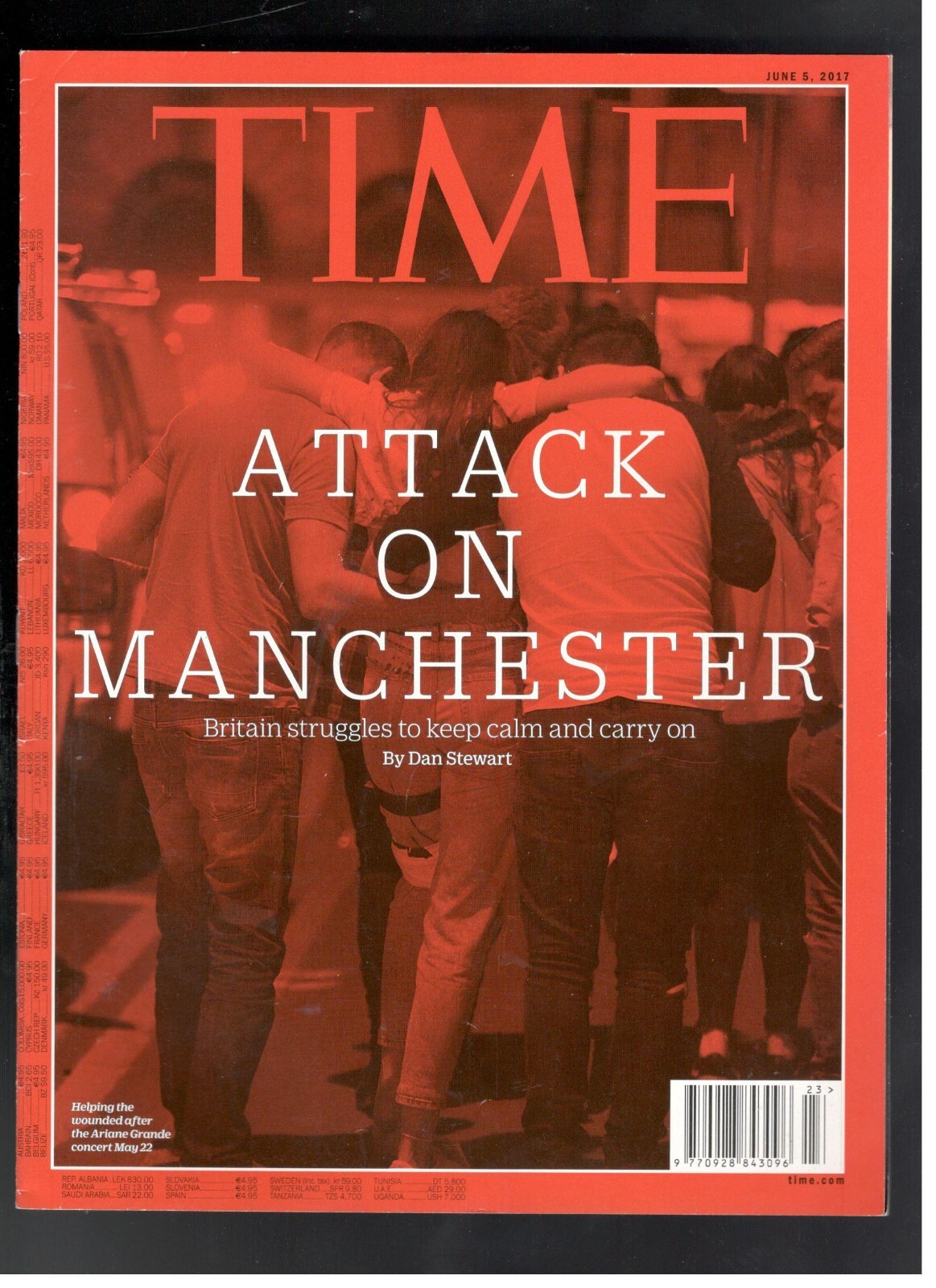 Ariana Grande Concert Attack On Manchester Time June 5, 2017 Magazine