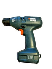 Black & Decker 9099 7.2V NiCd 3/8"  Cordless Drill/Driver not tested 