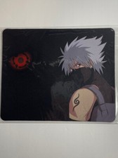 anime gaming mouse pad Kakashi naruto 8.5x7 black pc akatsuki